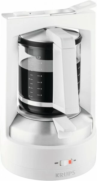 Kaffeemaschinen Krups KM 4682 - T 8.2 Druckbrüh-Automat Weiß 2 Kaffeemaschinen Krups KM 4682 - T 8.2 Druckbrüh-Automat Weiß – Bild 2