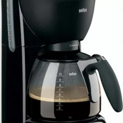 Kaffeemaschinen Braun KF 560 CafeHouse PurAroma Kaffeeautomat Schwarz