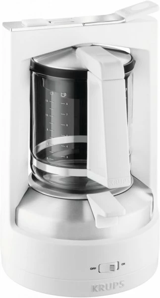 Kaffeemaschinen Krups KM 4682 - T 8.2 Druckbrüh-Automat Weiß 4 Kaffeemaschinen Krups KM 4682 - T 8.2 Druckbrüh-Automat Weiß – Bild 4