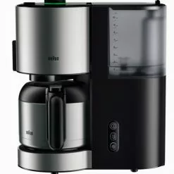 Kaffeemaschinen Braun KF 5105 BK Identity Collection Kaffeeautomat Mit Thermokanne Schwarz