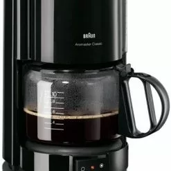 Kaffeemaschinen Braun KF 47 Aromaster Plus Kaffeeautomat Schwarz