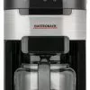 Kaffeemaschinen Gastroback Kaffeemaschine Grind & Brew Pro Mit Intergrierter Kaffeemühle Schwarz/edelstahl