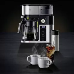 Kaffeemaschinen Braun KF 9050 BK MultiServe Kaffeeautomat Mit Timer Schwarz/edelstahl -Kaffeemaschinen || Milchaufschäumer Verkäufe cd196dec 85d8 4807 8598 31b0bd0a9fee 600x600