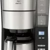 Kaffeemaschinen Melitta Aroma Fresh Therm 1021-12 Kaffeeautomat Mit Timer Edelstahl/schwarz