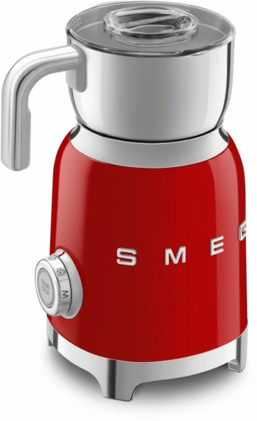 Smeg MFF01RDEU Milchaufschäumer Rot 4 Smeg MFF01RDEU Milchaufschäumer Rot – Bild 4