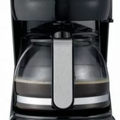 Kaffeemaschinen Severin KA 4808 Kaffeeautomat Edelstahl-gebürstet/schwarz