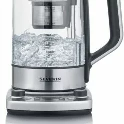 Teemaschinen Severin WK 3422 Teekocher Glas/edelstahl
