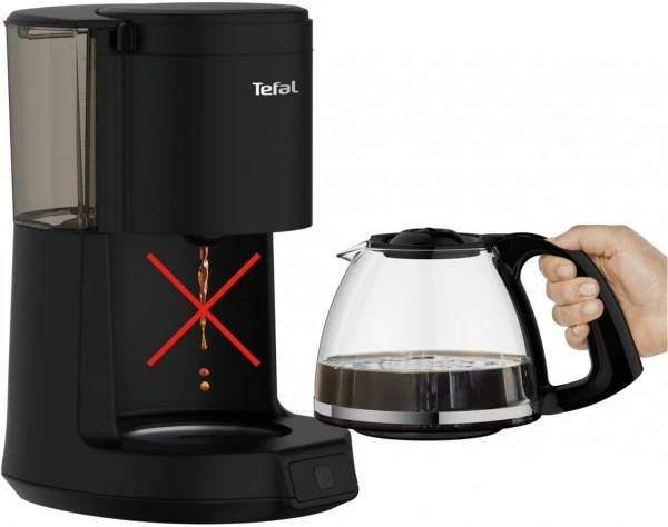 Kaffeemaschinen Tefal CM272N Kaffeeautomat Schwarz Matt 4 Kaffeemaschinen Tefal CM272N Kaffeeautomat Schwarz Matt – Bild 4