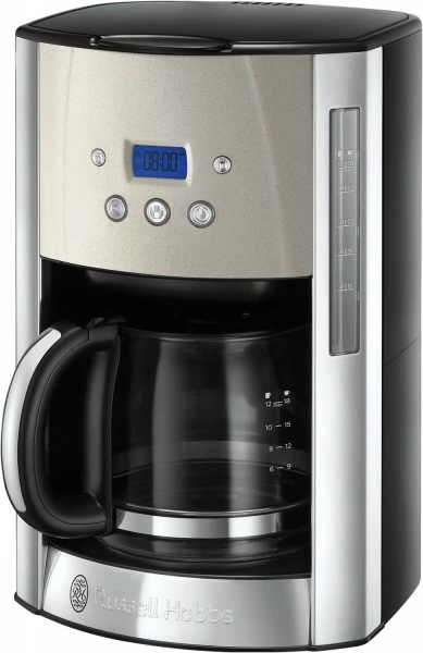Kaffeemaschinen Russell Hobbs Luna Digitale Glas-Kaffeemaschine Kaffeeautomat Mit Timer Stone 1 Kaffeemaschinen Russell Hobbs Luna Digitale Glas-Kaffeemaschine Kaffeeautomat Mit Timer Stone