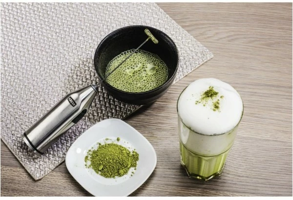 XavaX Milchaufschäumer Edelcopter Silber 3 XavaX Milchaufschäumer Edelcopter Silber – Bild 3