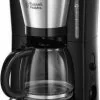 Kaffeemaschinen Russell Hobbs Adventure Glas-Kaffeemaschine Edelstahl/schwarz