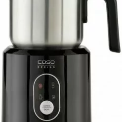 Caso Crema & Choco Milchaufschäumer Edelstahl/schwarz