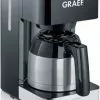 Kaffeemaschinen Graef FK 412 Kaffeeautomat Mit Thermokanne Schwarz