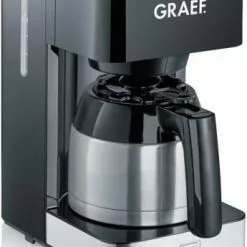 Kaffeemaschinen Graef FK 412 Kaffeeautomat Mit Thermokanne Schwarz