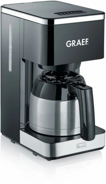 Kaffeemaschinen Graef FK 412 Kaffeeautomat Mit Thermokanne Schwarz 1 Kaffeemaschinen Graef FK 412 Kaffeeautomat Mit Thermokanne Schwarz