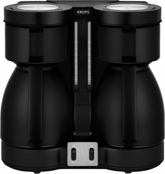 Kaffeemaschinen Krups KT 8501 Duothek Thermo Duo-Kaffeeautomat Schwarz 1 Kaffeemaschinen Krups KT 8501 Duothek Thermo Duo-Kaffeeautomat Schwarz