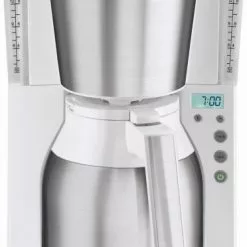 Kaffeemaschinen Melitta 1011-15 Look IV Therm Timer Kaffeeautomat Weiß/edelstahl