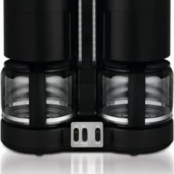 Kaffeemaschinen Krups KM 8508 DuothekPlus Duo-Kaffeeautomat Schwarz