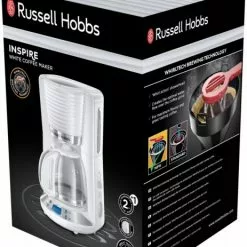 Kaffeemaschinen Russell Hobbs Inspire White Glas-Kaffeemaschine Weiß 9 Kaffeemaschinen Russell Hobbs Inspire White Glas-Kaffeemaschine Weiß -Kaffeemaschinen || Milchaufschäumer Verkäufe ede38293 1a77 4dce 803e ff378ade3c1d 600x600