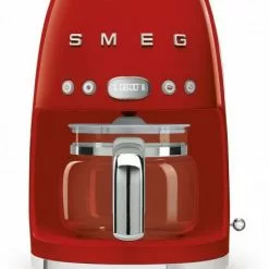 Kaffeemaschinen Smeg DCF02RDEU Kaffeeautomat Rot
