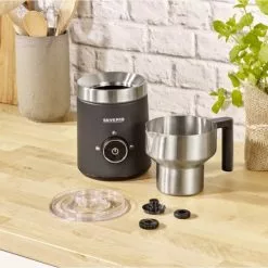 Severin SM 3585 Milchaufschäumer Edelstahl/schwarz -Kaffeemaschinen || Milchaufschäumer Verkäufe f68918cc 2f98 400d ad2b 30687858dd2c 600x600